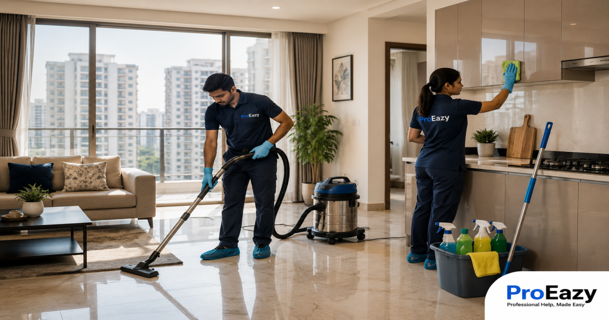 Deep cleaning cost in Noida for full home services